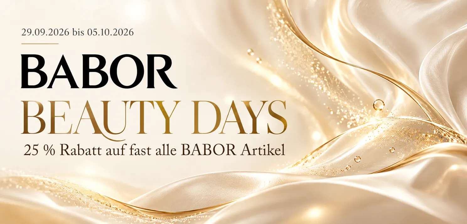 BABOR BEAUTY DAYS – 25 % Rabatt auf fast alle BABOR Artikel