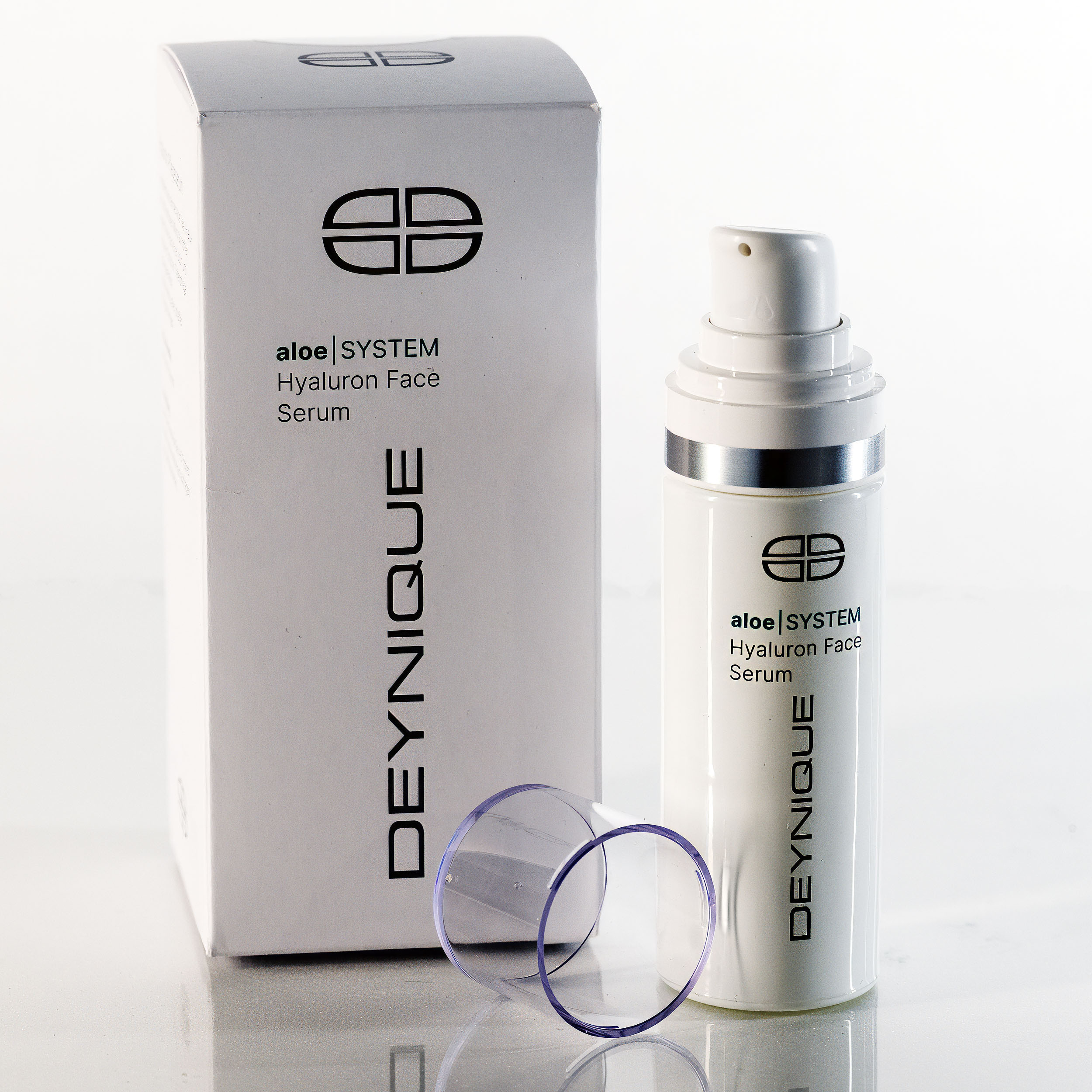 Aloe|SYSTEM Hyaluron Face Serum 30 ml von Deynique bei kosmetikkaufhaus.de  online kaufen