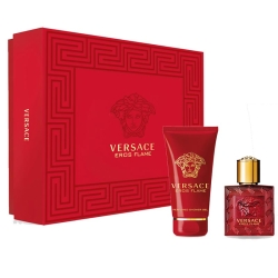 Versace - Eros Flame Set - Eau de Parfum + Shower Gel