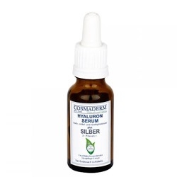 Cosmaderm Hyaluron - Serum Silber Glaspipette