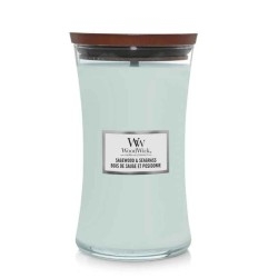 WoodWick - Sagewood & Seagrass Large Hourglass